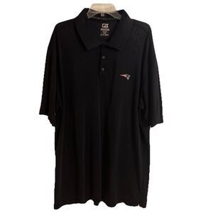 Cutter And Buck Men’s Polo Shirt 2XT‎ New England Patriots NFL DryTec